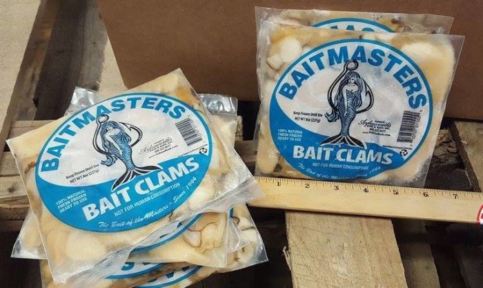 1140 – Clams, 8oz BAITMASTERS – Aylesworth's Fish and Bait